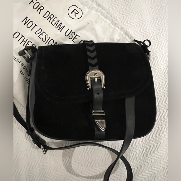 Golden Goose Rodeo Suade crossbody bag - Picture 4 of 8